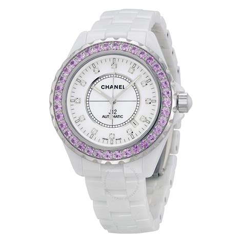 chanel watches white